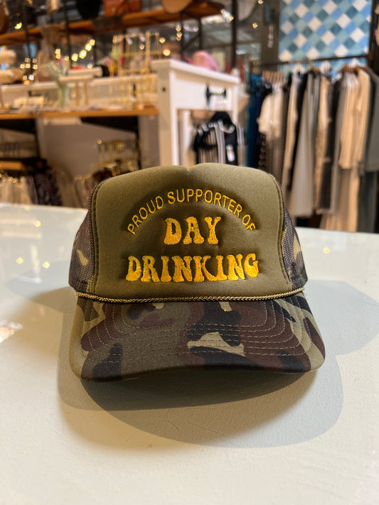 Proud Supporter of Day Drinking Trucker Hat