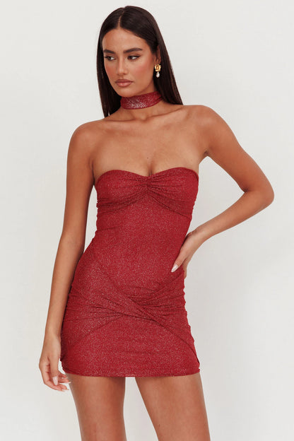 Dazzling Damsel Mini Dress