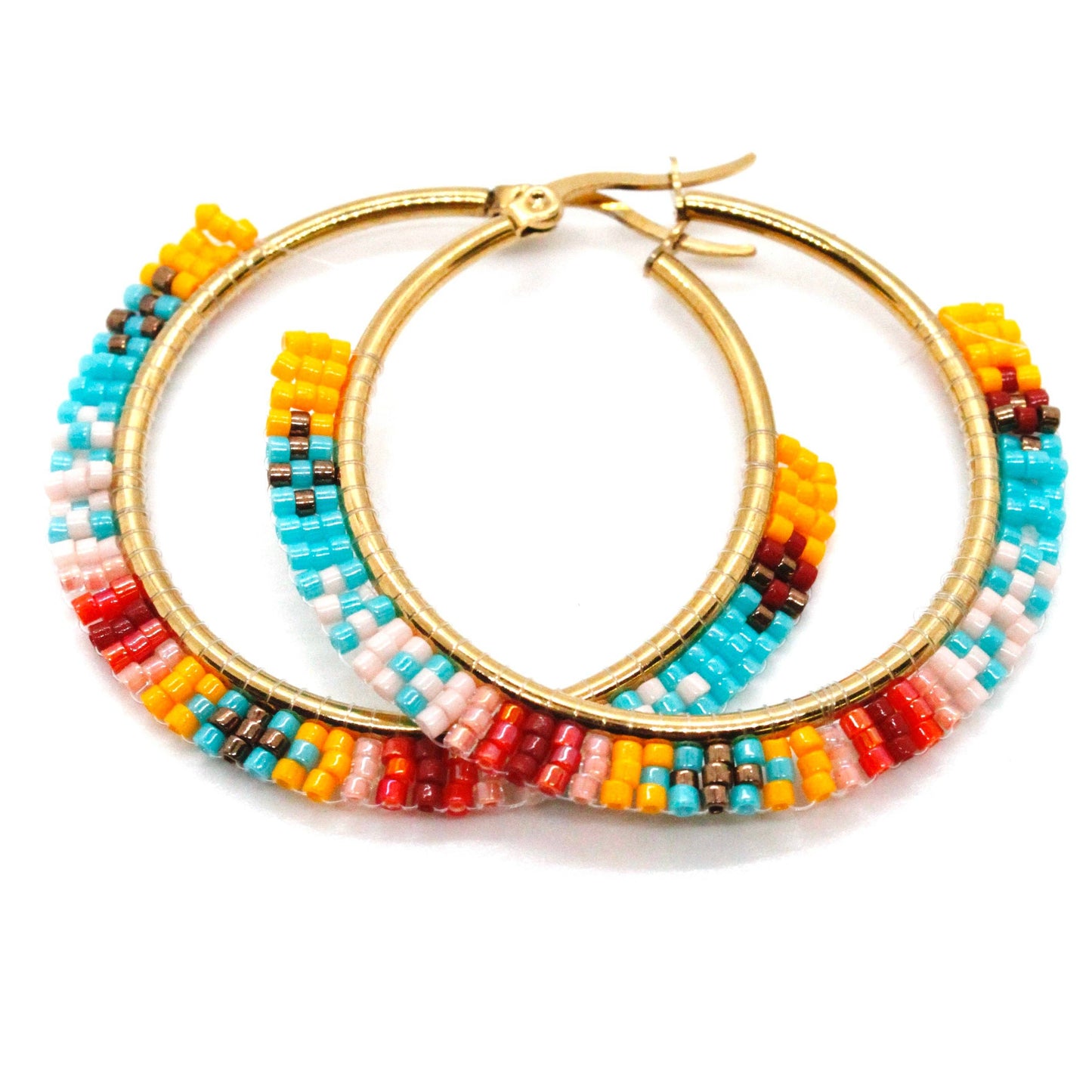 Hayek Beaded Hoop