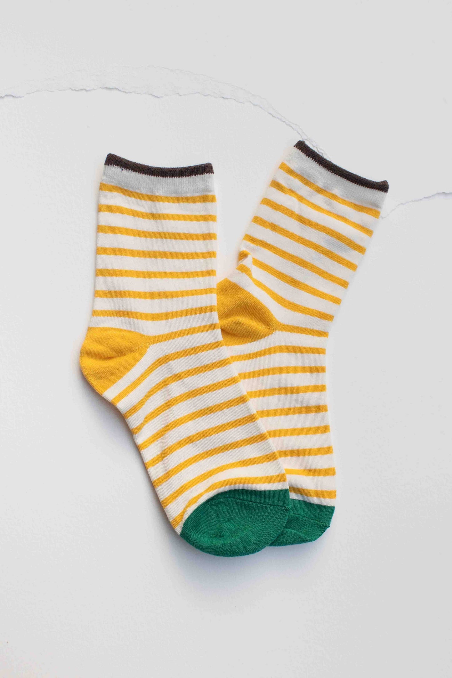 Duo Stripe Cotton Socks