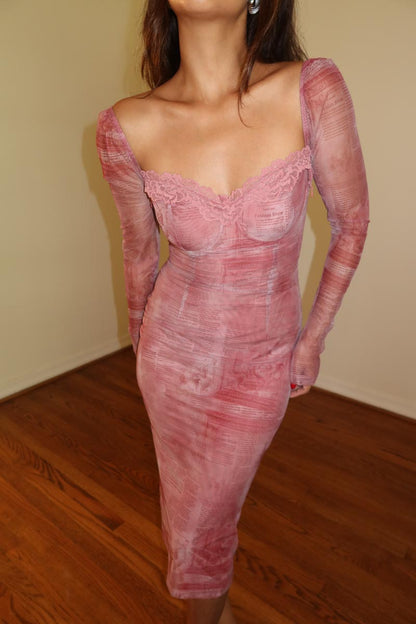 Tell Me More Midi Dress
