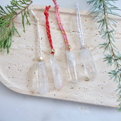 Quartz Crystal Ornament / Package Charm