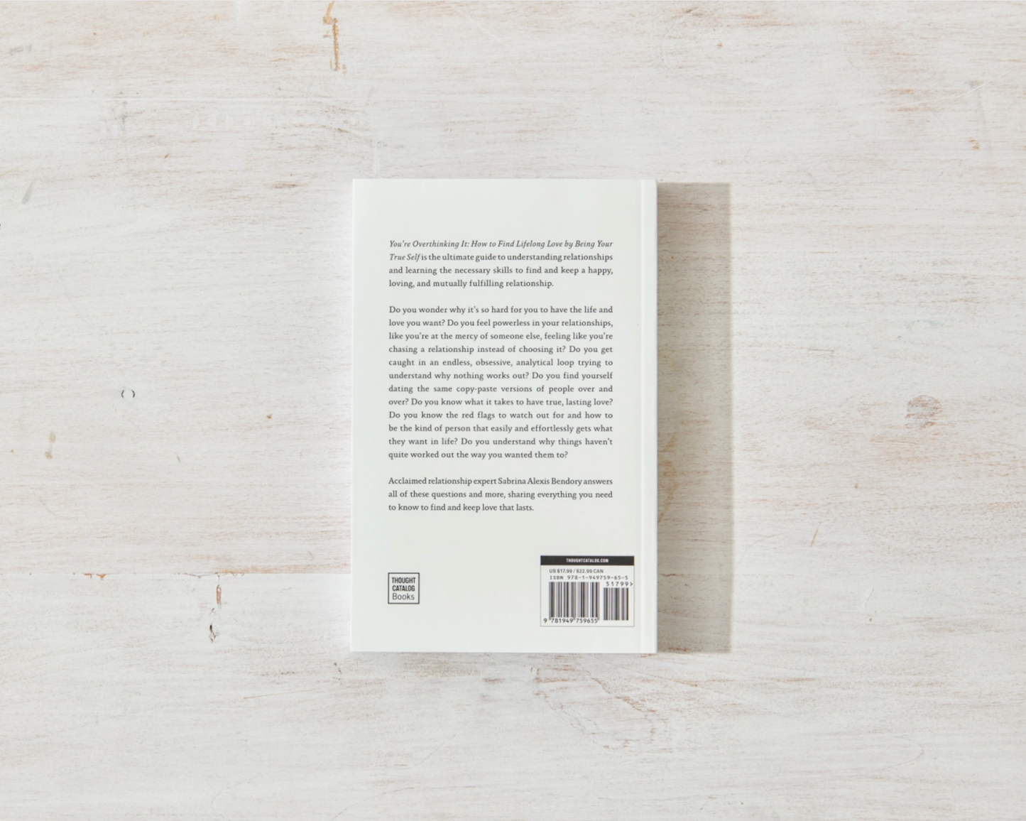 You're Overthinking It | Book