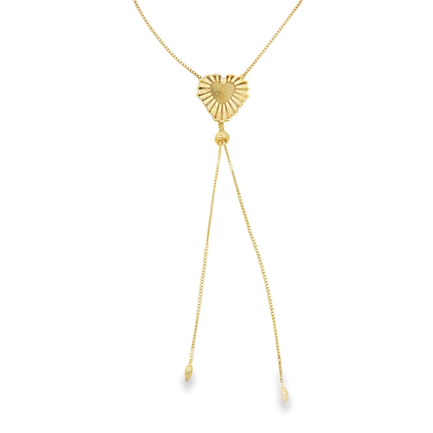 Sagrado Heart Bolo Necklace