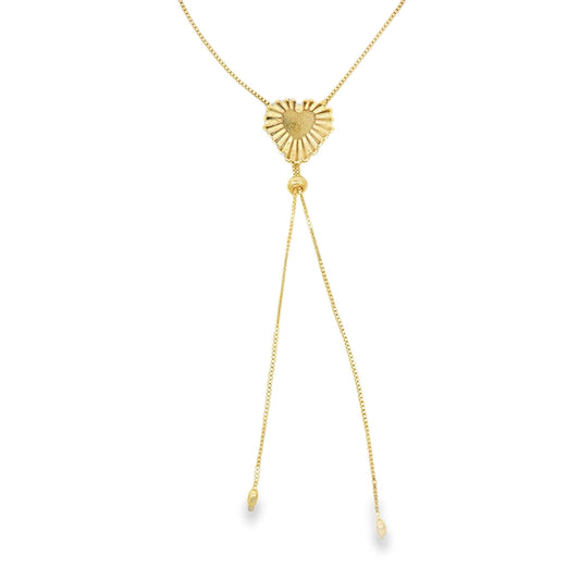 Sagrado Heart Bolo Necklace