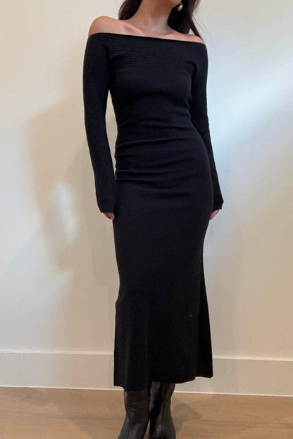 Francely Knit Maxi Dress