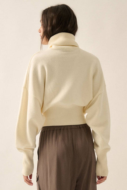 Bunny Turtleneck Sweater