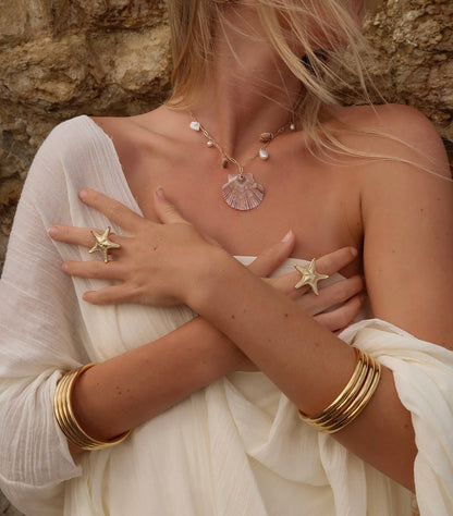 Calico Charm Necklace