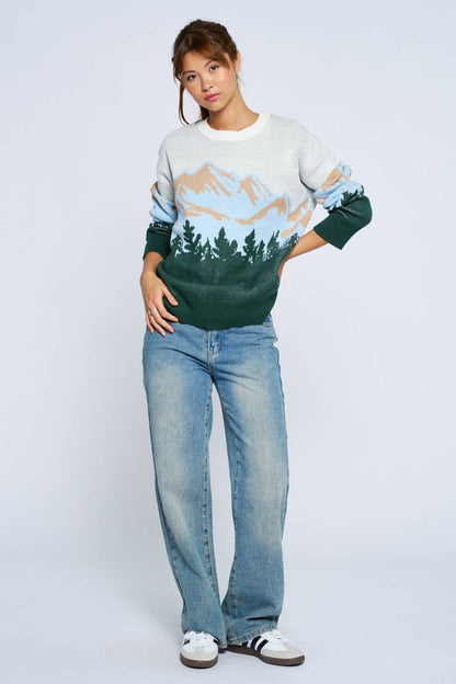 Mountain Views Sweater