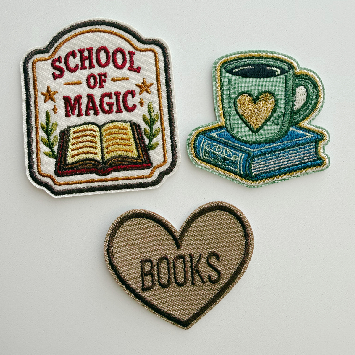 Mug with Book Patch