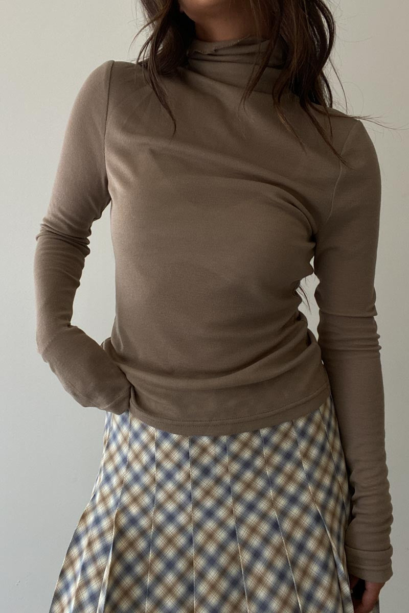 Karina Sheer High Neck Top