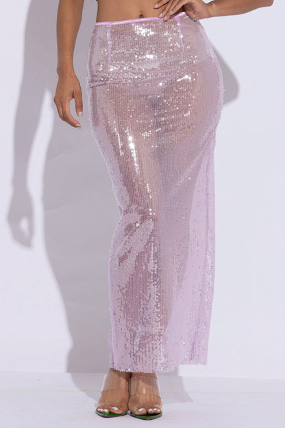 Lyric Sequin Skirt