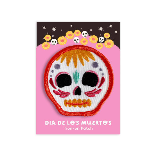Calavera Día de los Muertos Patch