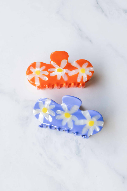 Daisy Curved Claw Clip