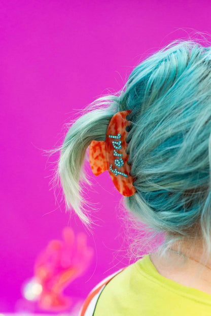 Feral Rhinestone Hair Clip