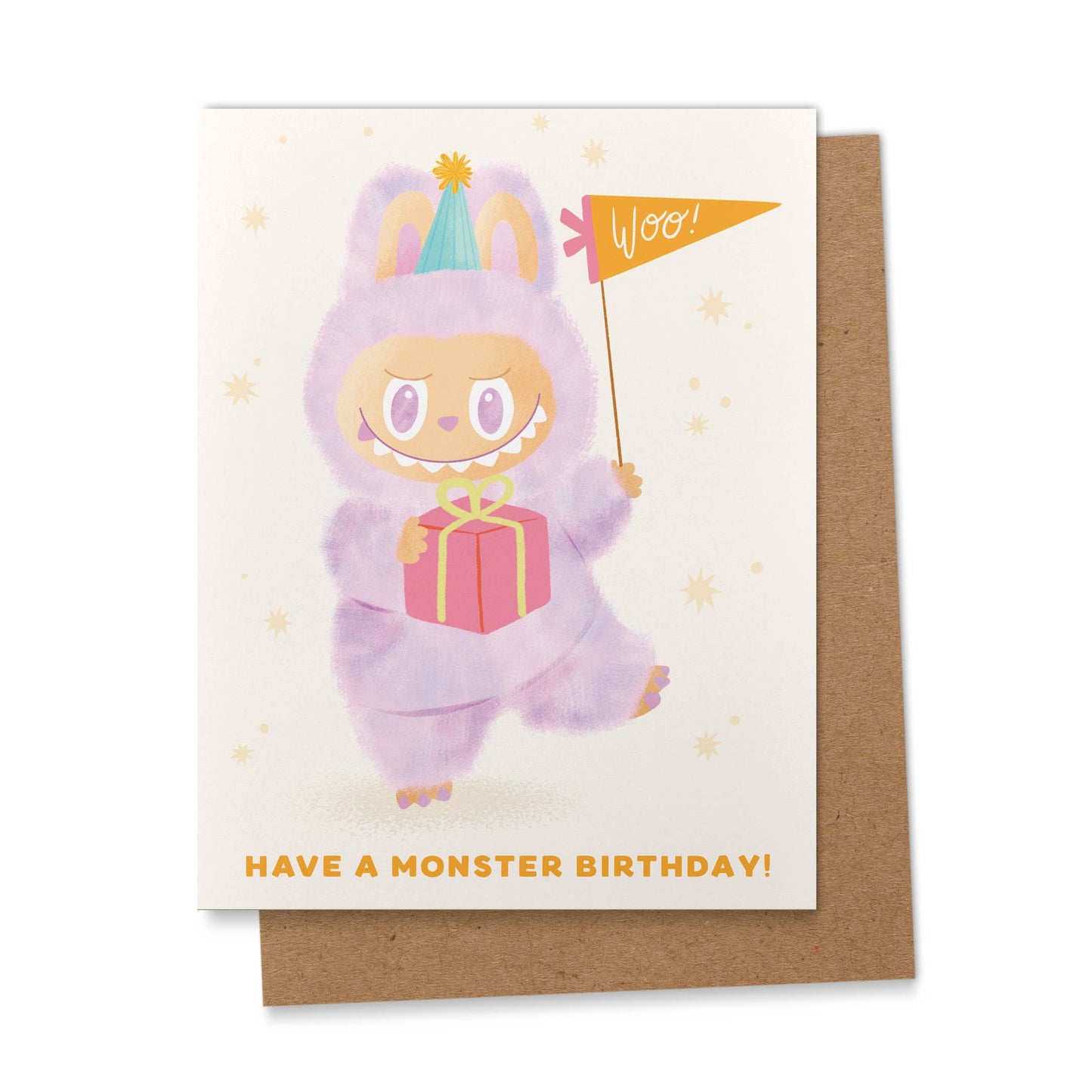 Labubu Birthday Greeting Card