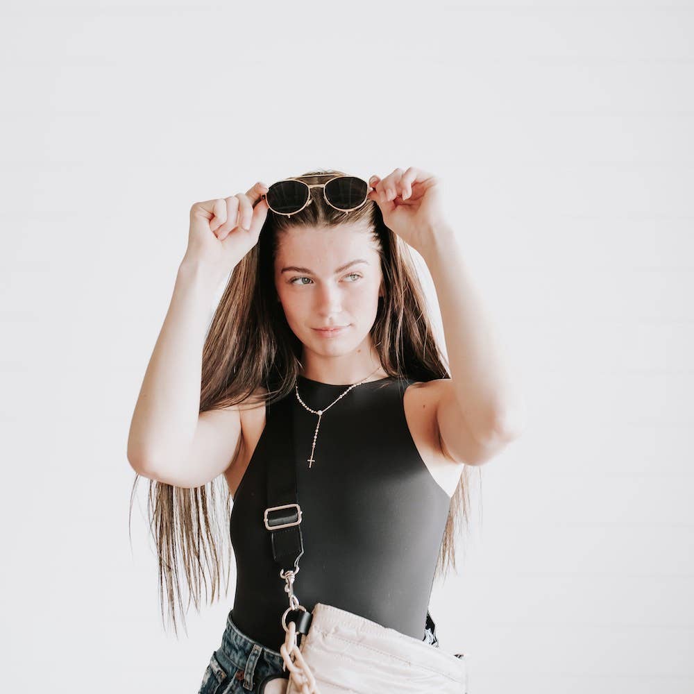 Gemma Retro Aviator Sunglasses