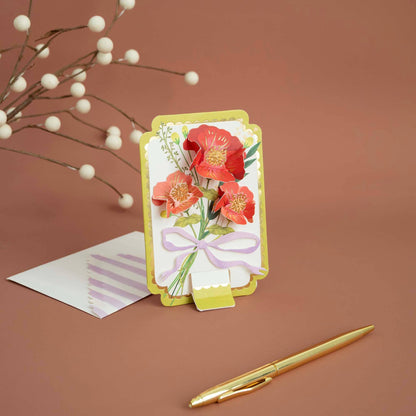 Framed Bouquet Card