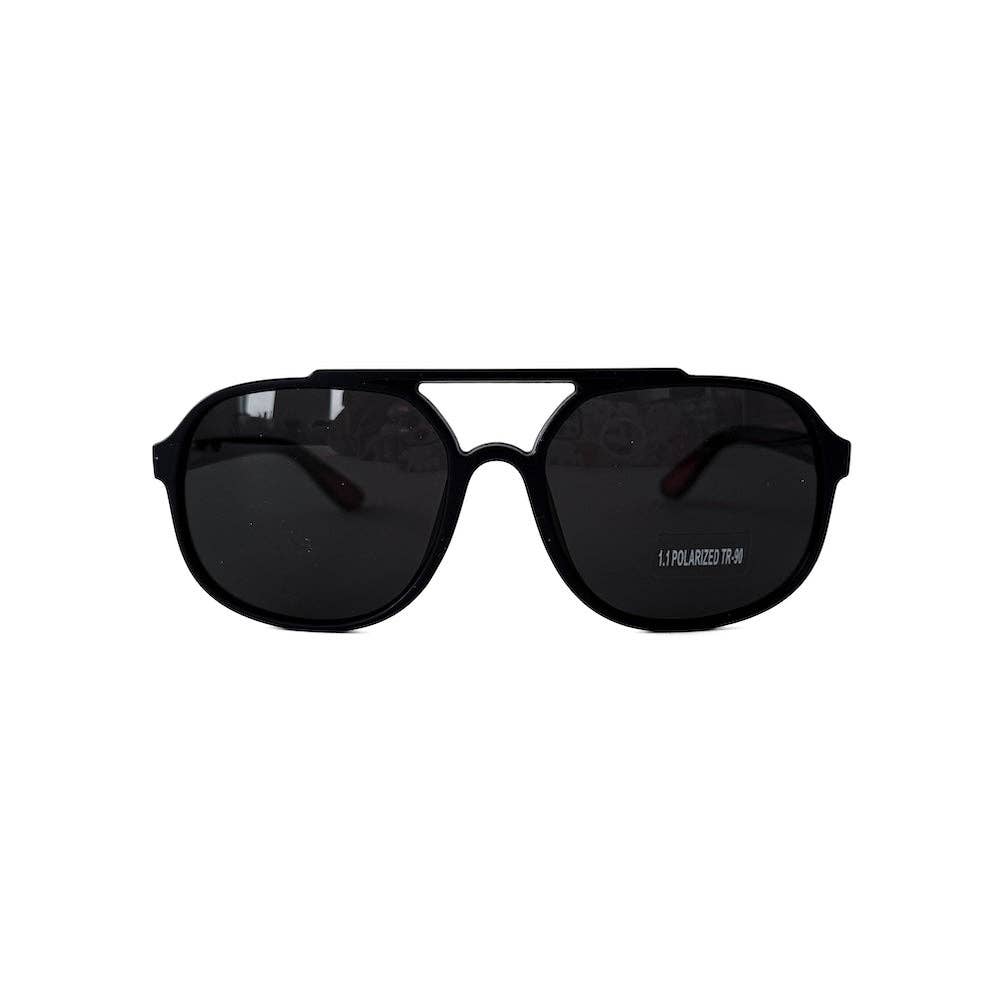 Amber Aviator Polarized Sunglasses