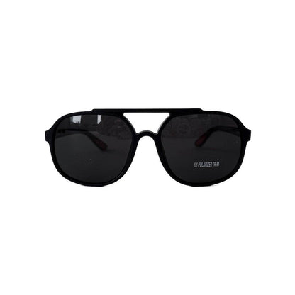 Amber Aviator Polarized Sunglasses