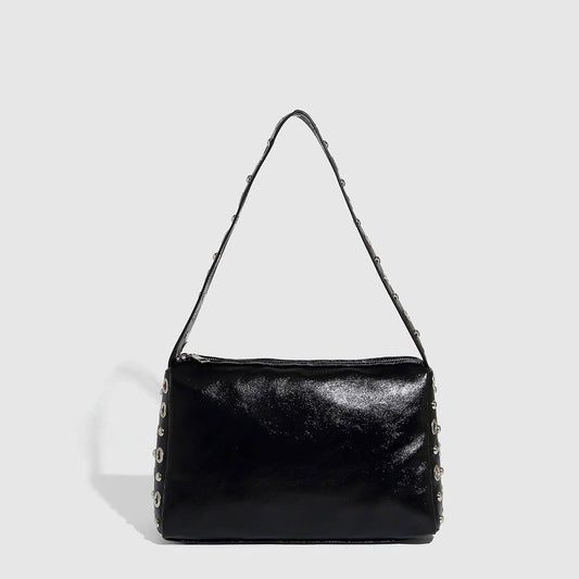 Zeba Eyelet Shoulder Bag
