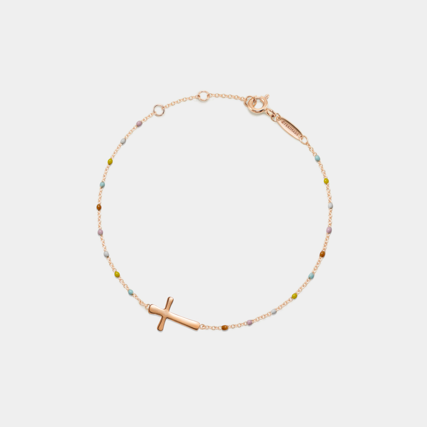 Colores Cross Anklet