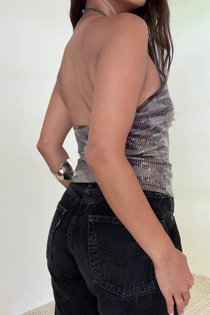 Dancing in Disguise Halter Top