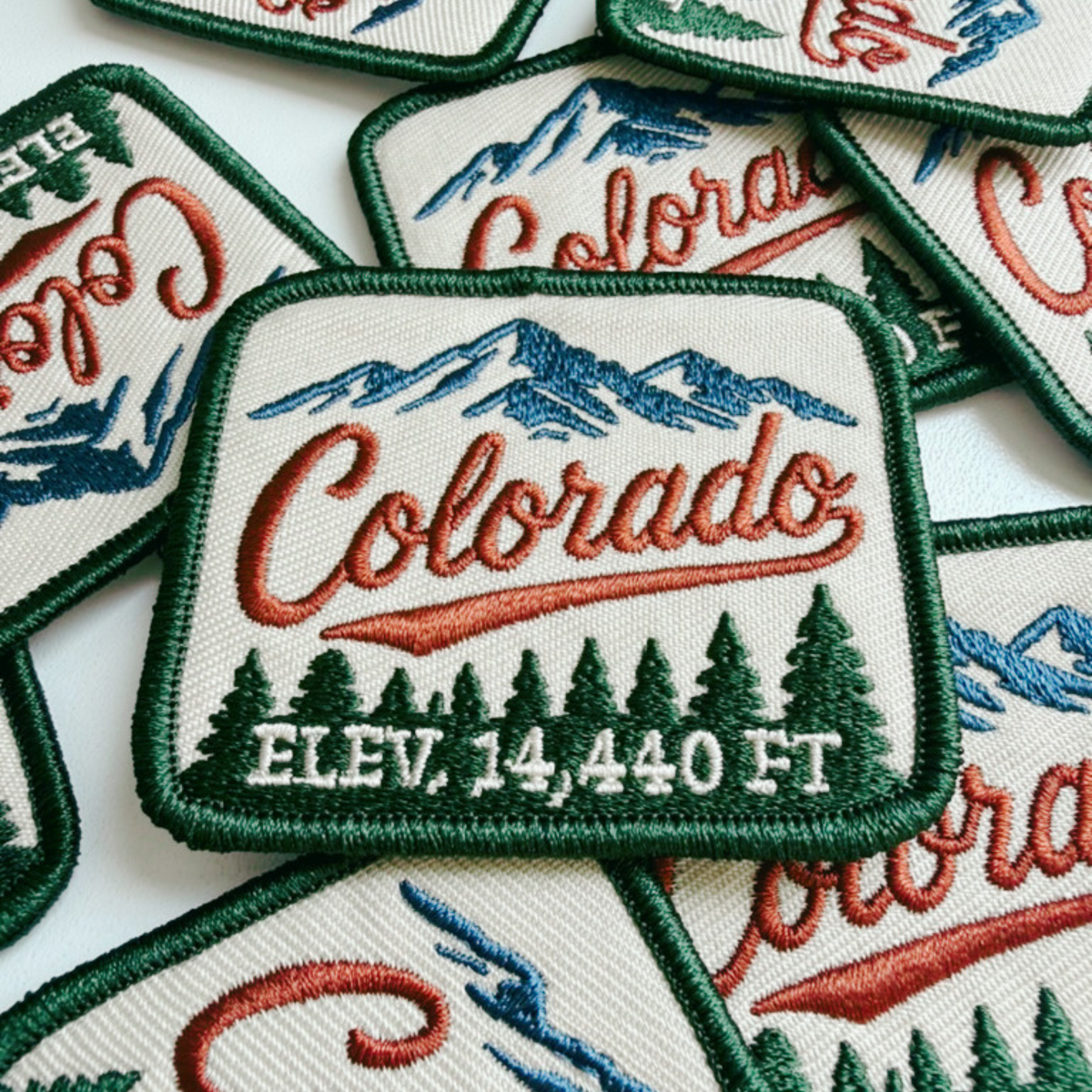 Colorado Elevation 14,440ft Patch