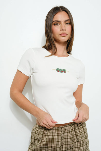 La Olivera Bead Tee