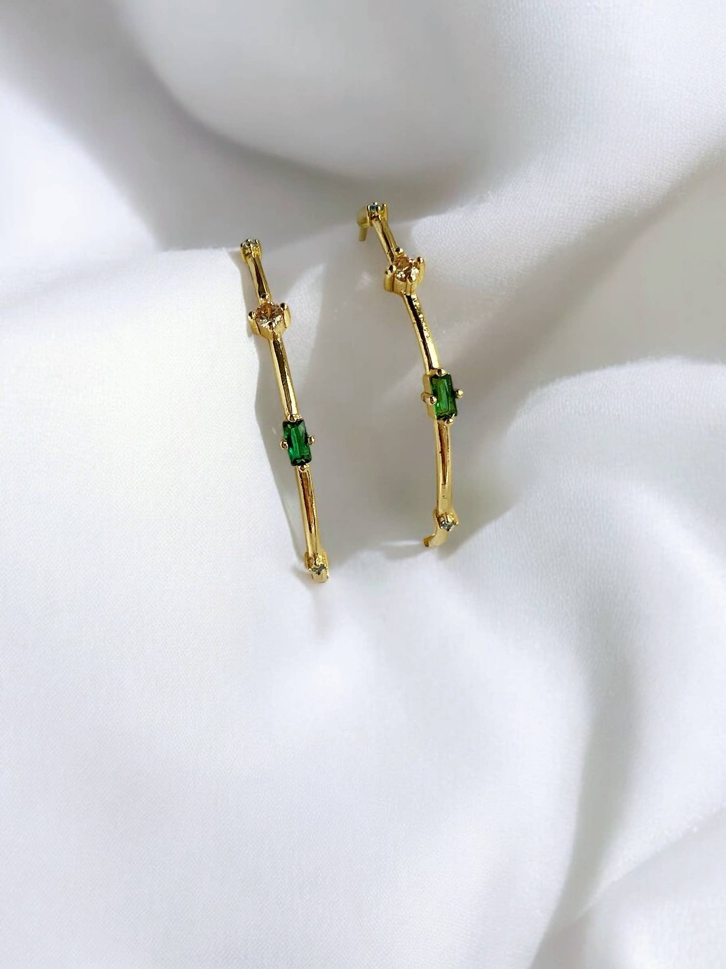 Emmi Rhinestone Hoops