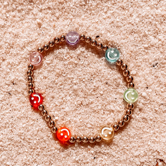 Rainbow Smiles  Bracelet