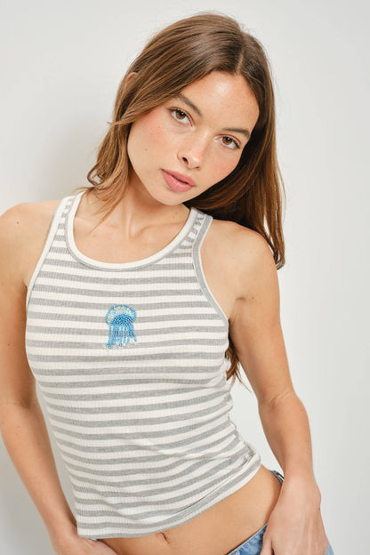 Squishy Jellyfish BeadedTank