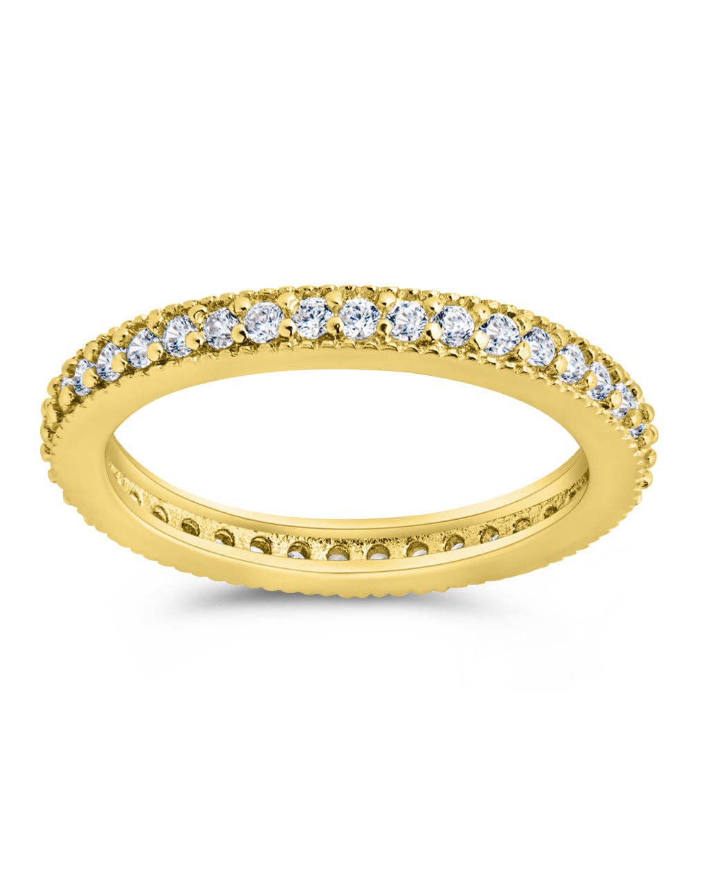 Ice CZ Band Ring
