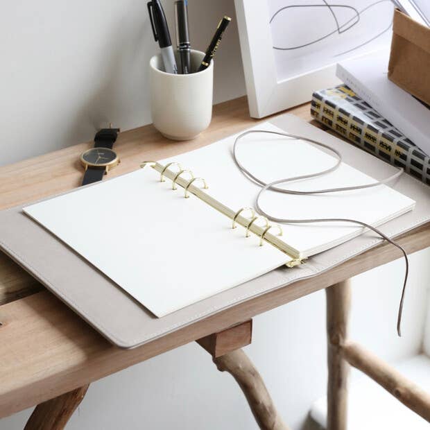 Leather Refillable Journal