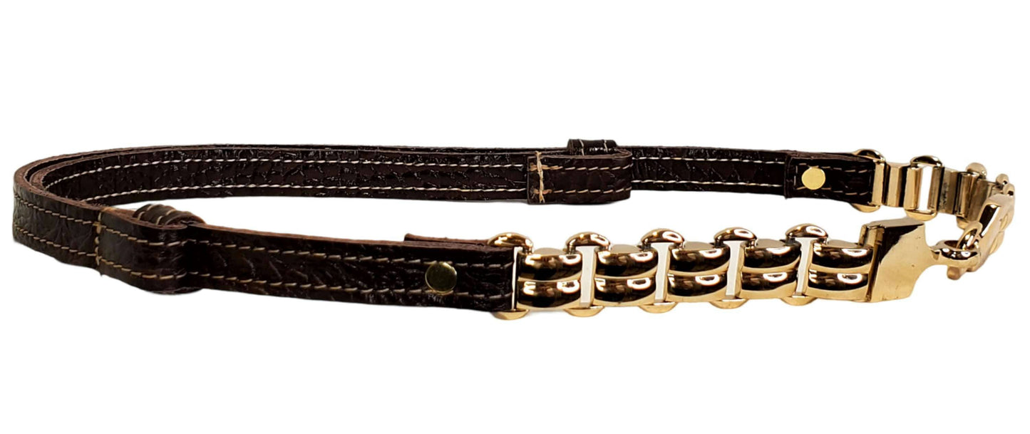 Wren Cowhide Chain Wrap Belt