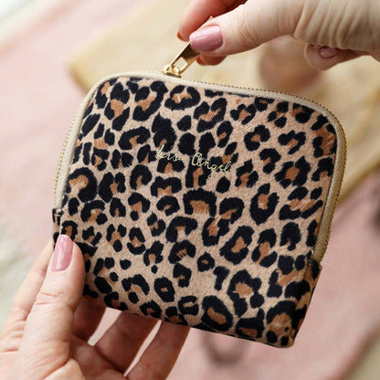 Leopard Purse Jewelry Case