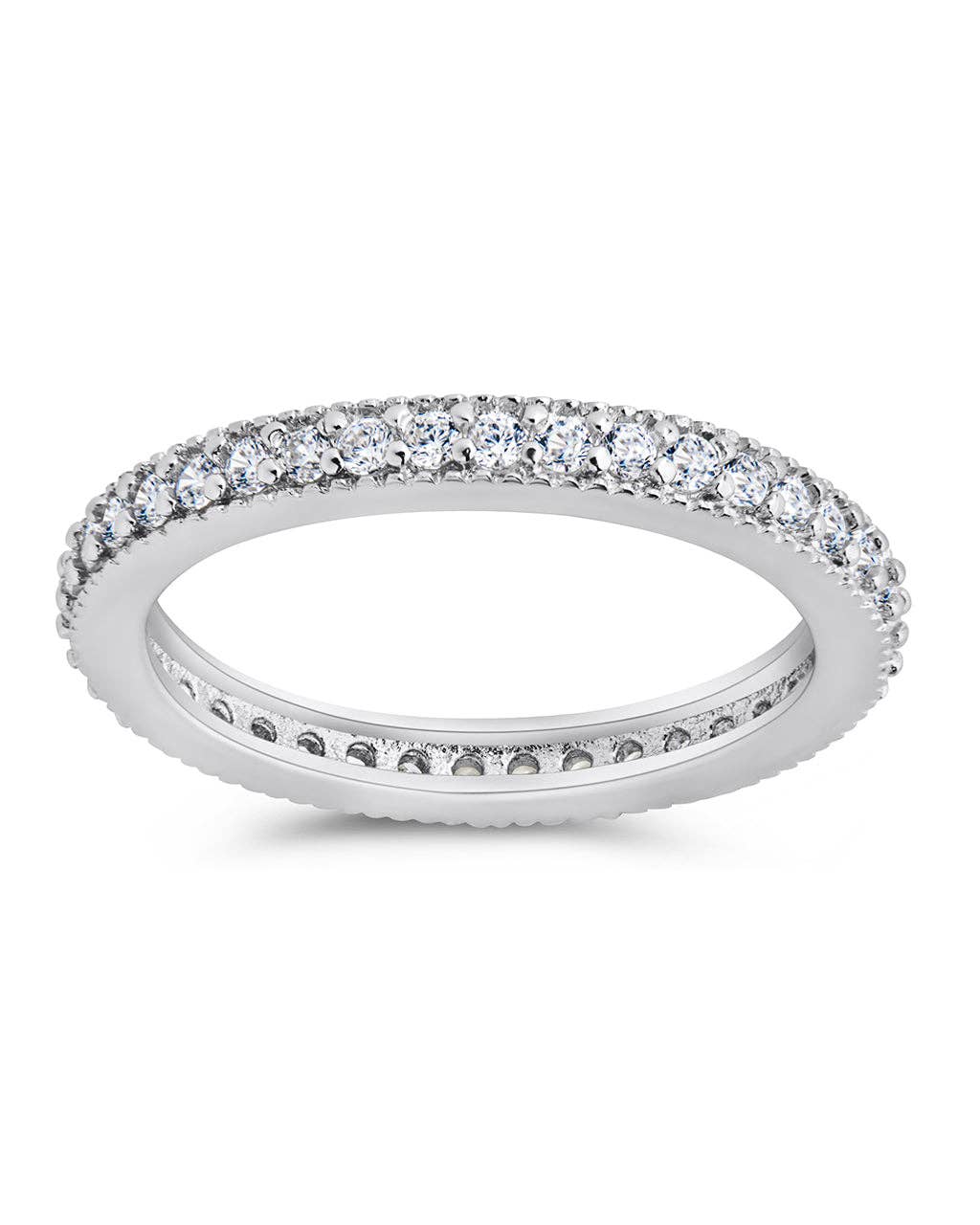 Ice CZ Band Ring