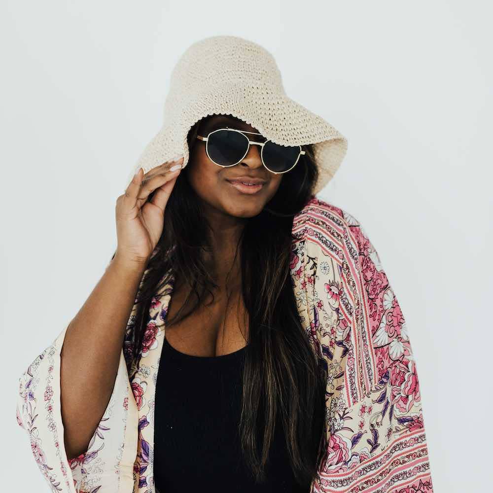Gemma Retro Aviator Sunglasses