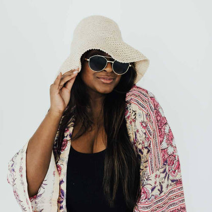 Gemma Retro Aviator Sunglasses