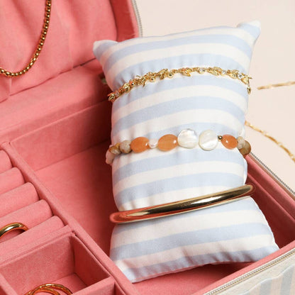 Amalfi Linen Jewelry case
