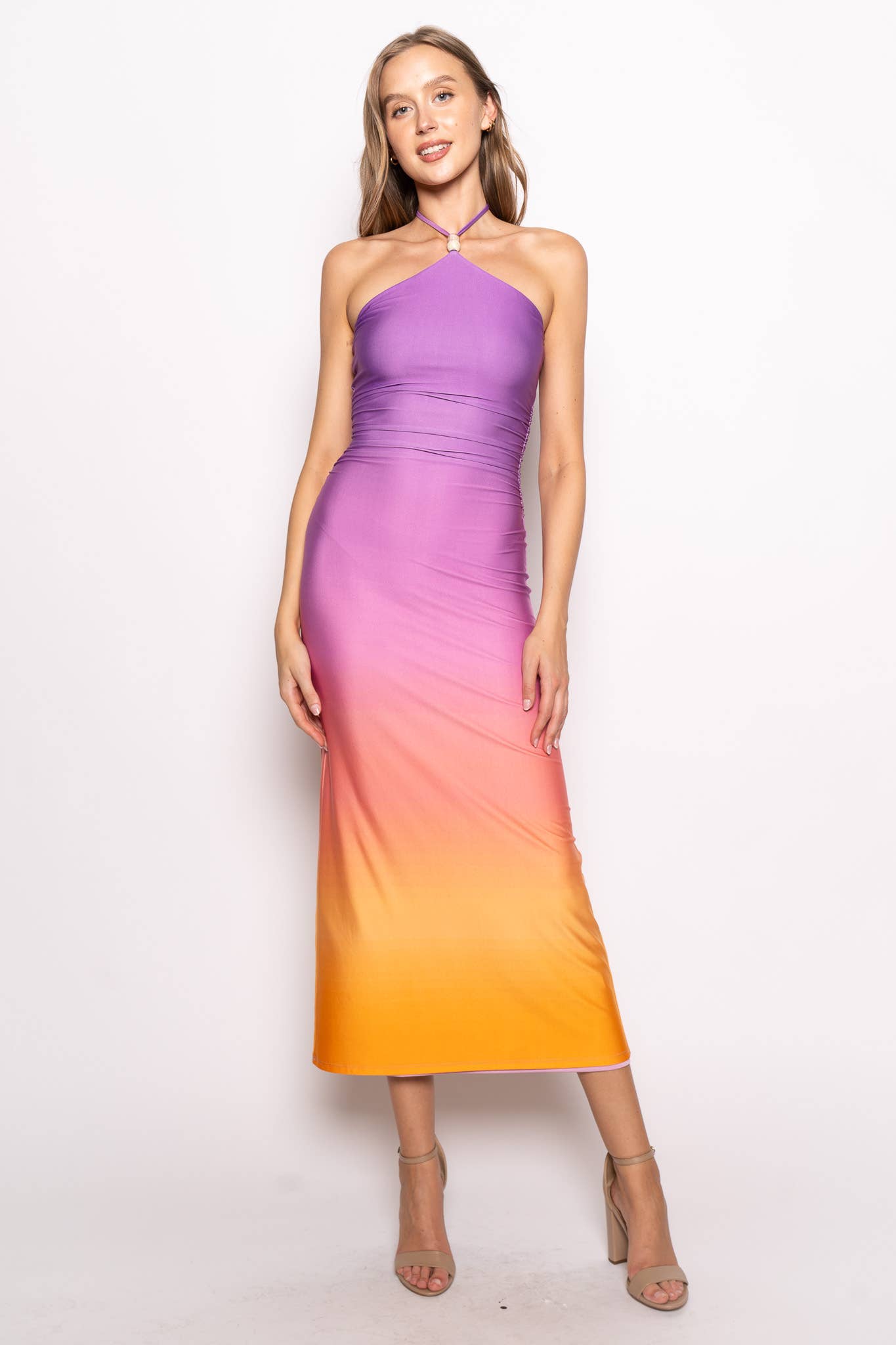 Sunset Sorbet Maxi Dress