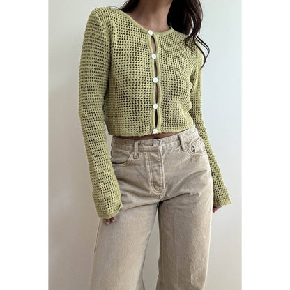 Fern Crochet Cardigan