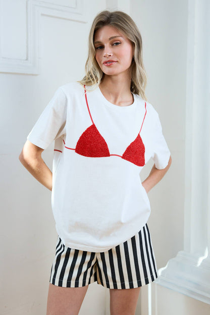 Caviar Bikini Tee