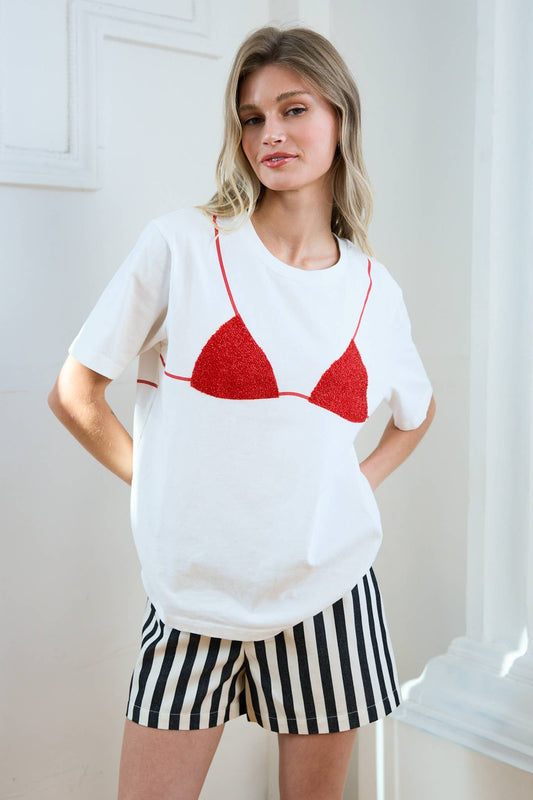 Caviar Bikini Tee