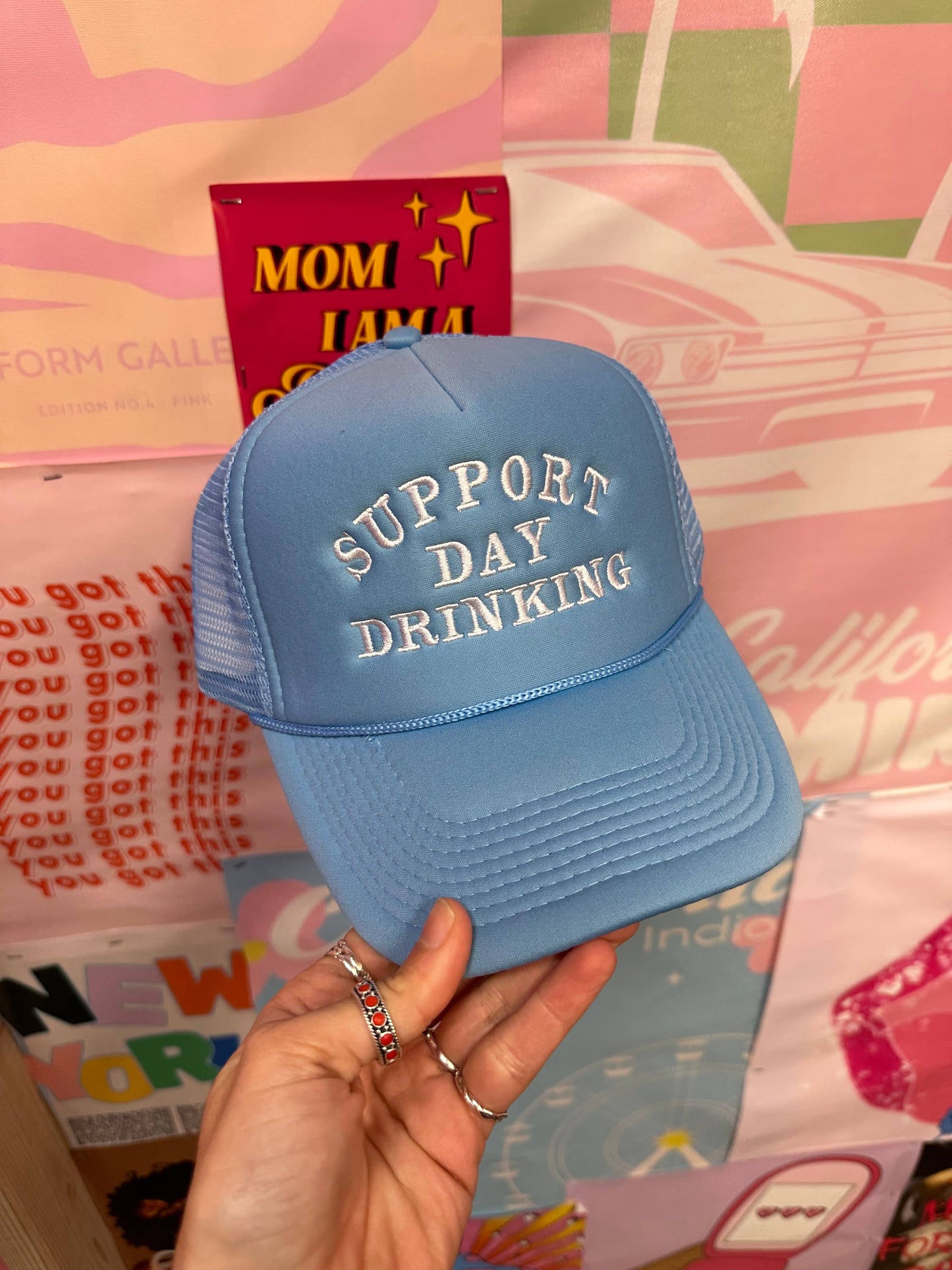 Support Day Drinking Trucker Hat | Cielito