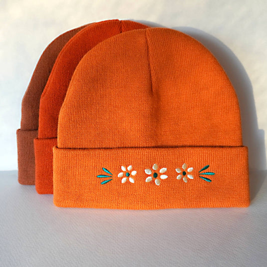 Señora Embroidered Beanie