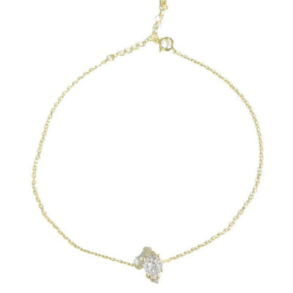 Solo Marquise Anklet