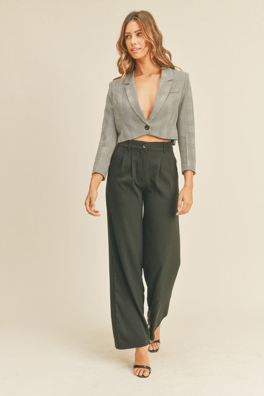 Audrina Crop Blazer