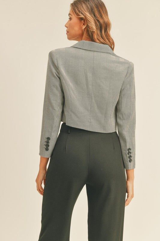 Audrina Crop Blazer