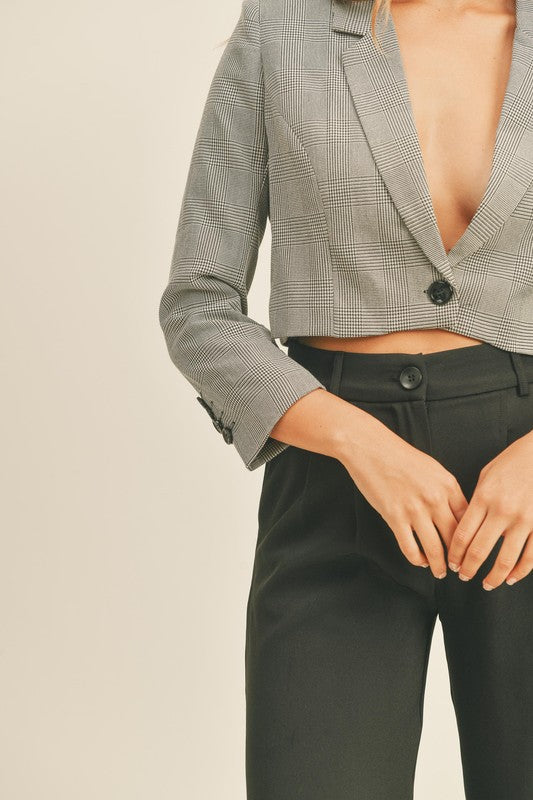 Audrina Crop Blazer